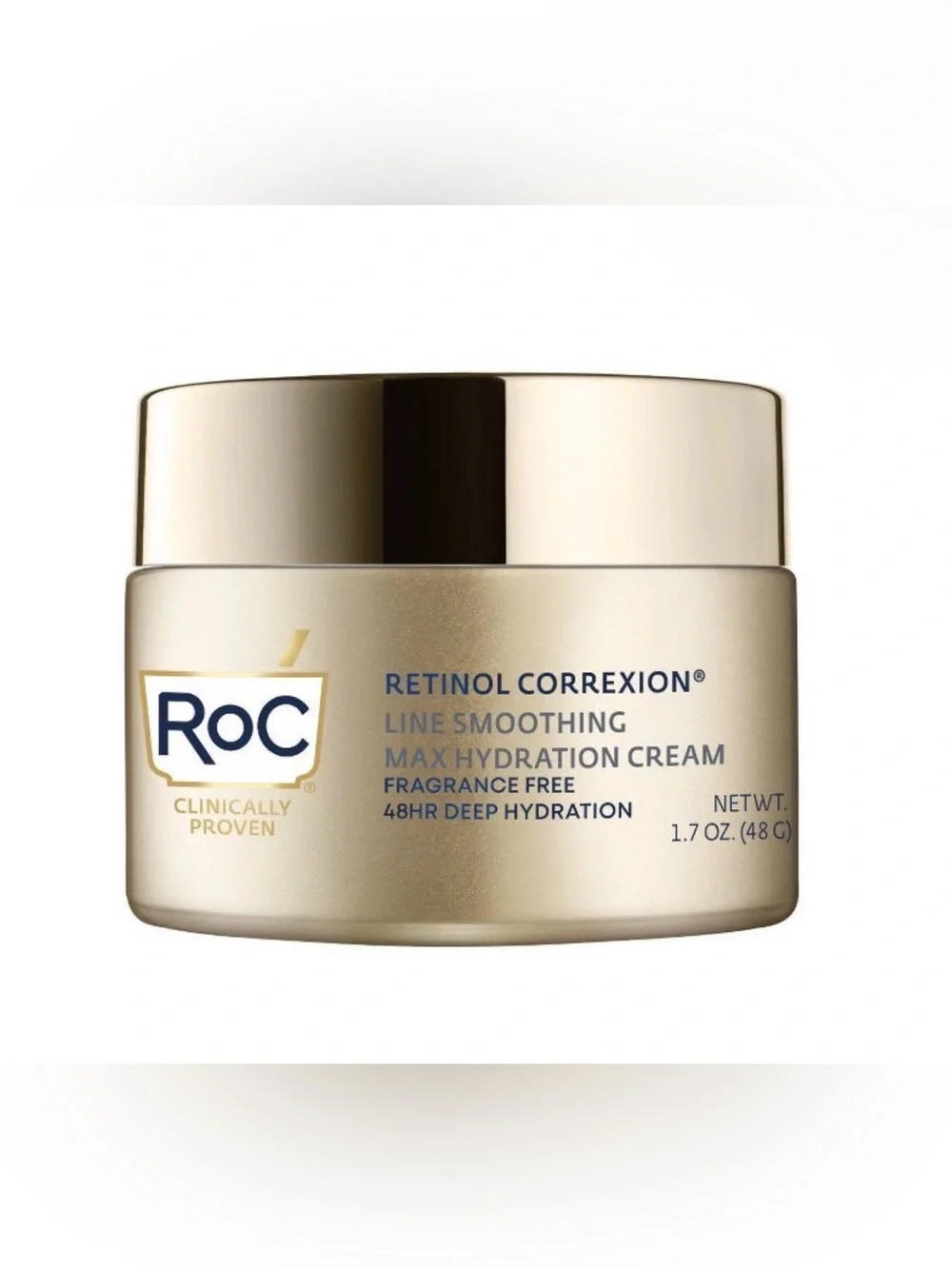 RoC Line Smoothing Retinol Correxion Max Hydration Cream 1.7oz New In Box